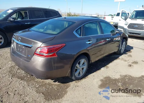 2013 Nissan Altima 2.5 Sl из США, поврежденный, VIN 1N4AL3AP2DN455357
